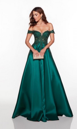 Alyce Paris 61324 Elegant Off Shoulder Prom Dress