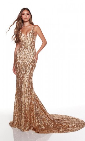 Alyce Paris 61412 Sequin Design Prom Dress