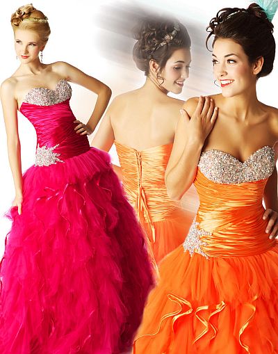 funky ball gowns