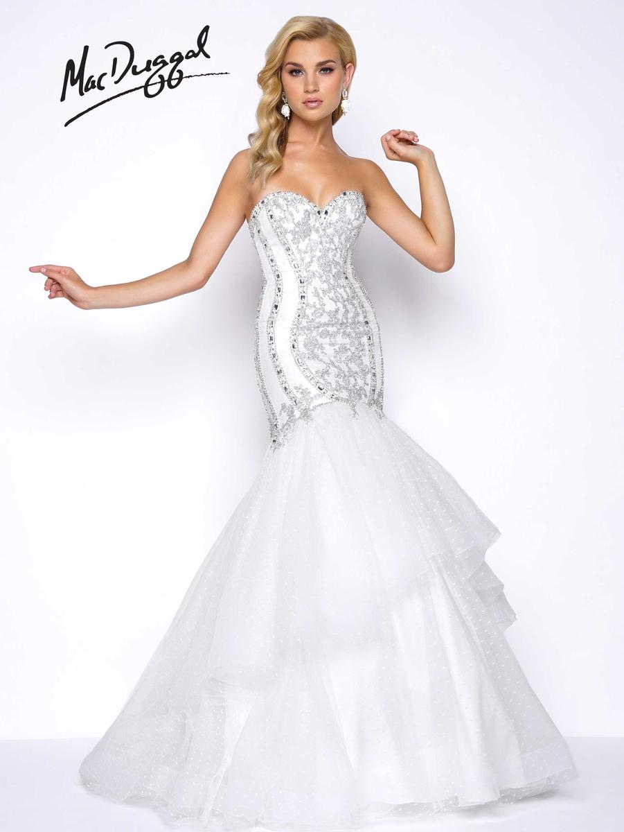 embellished lace mermaid gown mac duggal