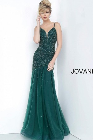 Jovani 62987 Beautiful Beaded Mermaid Dress