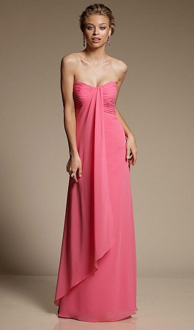 cantaloupe bridesmaid dresses