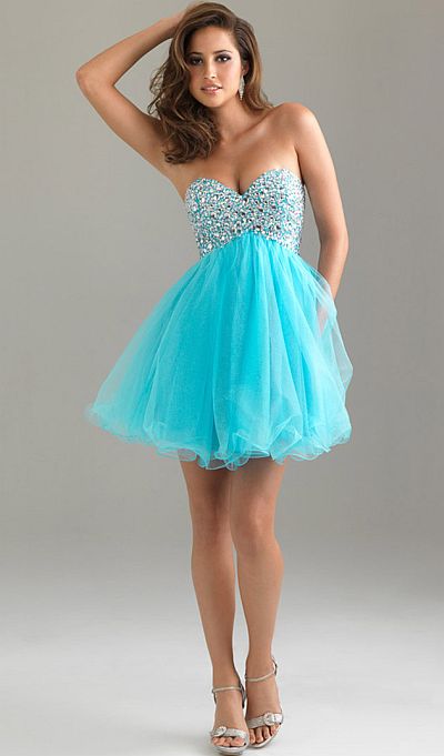 babydoll prom dress