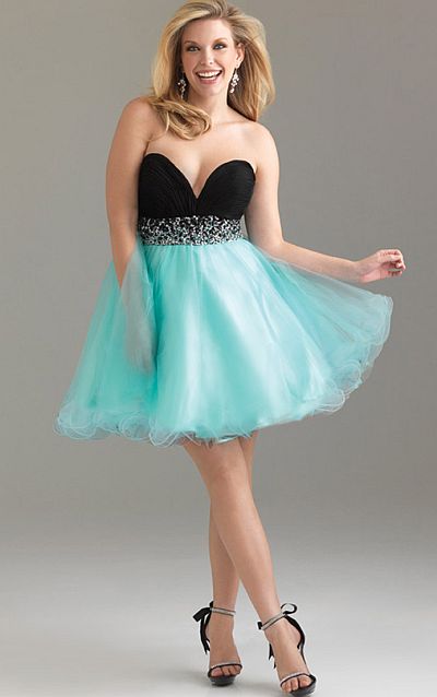 short dress for prom night