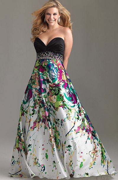 Prom Dresses with Print