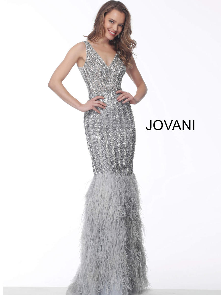 Feather Skirt Evening Gown 2024 dvos