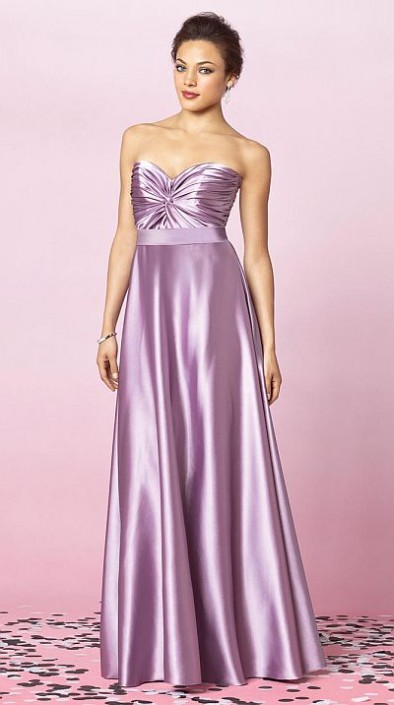 charmeuse bridesmaid dress