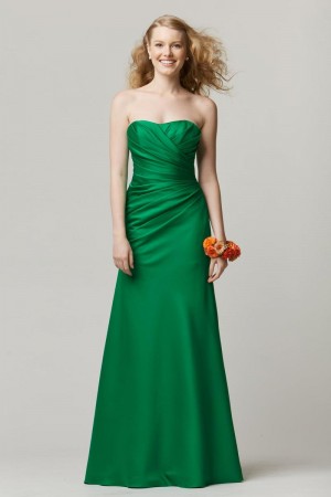 Wtoo 675 Crystal Satin Bridesmaid Gown