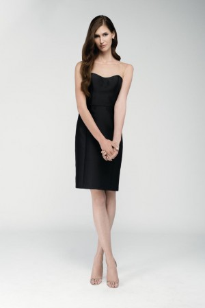 Watters 6768 Short Slim Bridesmaid Dress