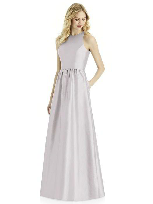 After Six 6771 Silk Shantung Bridesmaid Dress French Novelty After Six 6771 Silk Shantung Bridesmaid Dress