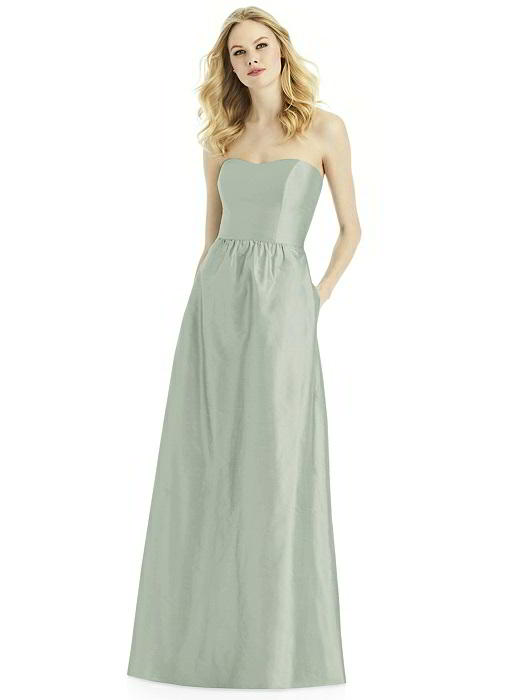 After Six 6772 Silk Shantung Bridesmaid Gown French Novelty After Six 6772 Silk Shantung Bridesmaid Gown