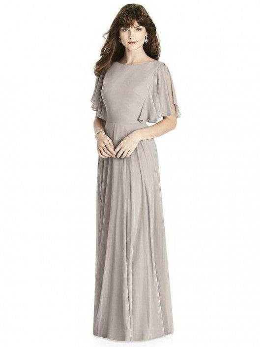 Bell Sleeve Bridesmaid Dresses