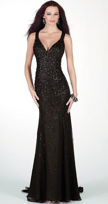 Simple Silk Prom Dresses
