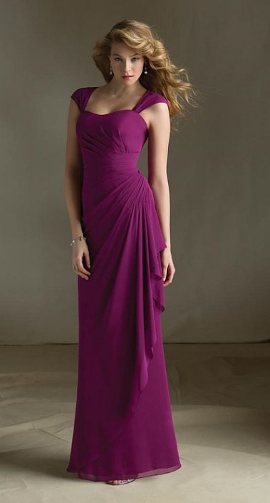 Cap Sleeve Bridesmaid Dresses