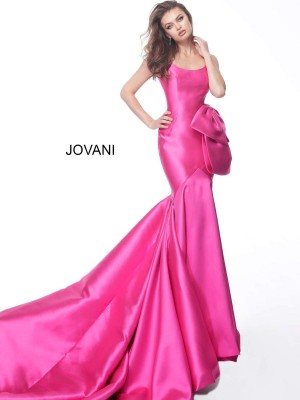 Jovani 68330 Dramatic Bow Mermaid Dress