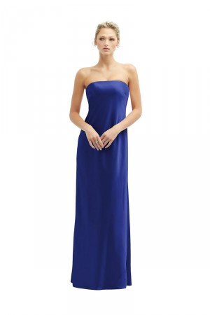 After Six 6887 Cowl Back Long Bridesmaid Dress