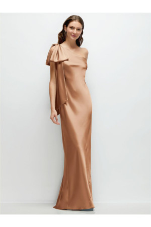 After Six 6900 Glamorous Bow Shoulder Bridesmaid Dress