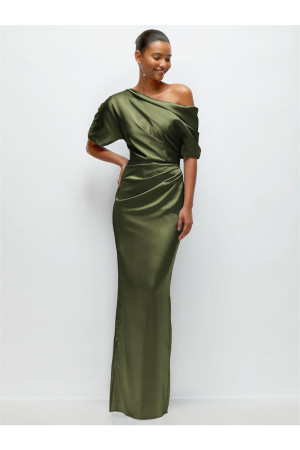 After Six 6901 Chic Asymmetric Bridesmaid Dress