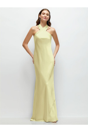 After Six 6902 High Halter Neck Bridesmaid Dress