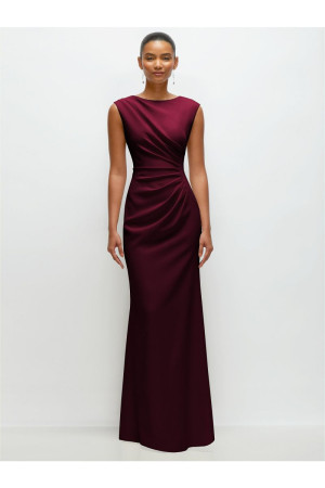 After Six 6905 Sophisticated Crepe Bridesmaid Dress