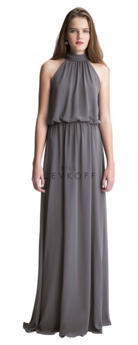 blouson bridesmaid dress