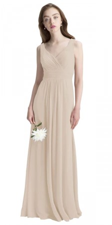 #Levkoff by Bill Levkoff HALSEY 7004 V Neck Bridesmaid Dress