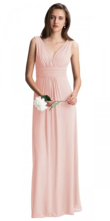 #Levkoff by Bill Levkoff AMBER 7009 Sleeveless Bridesmaid Dress