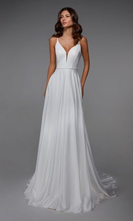 Alyce Paris 7024 Button Back Wedding Dress