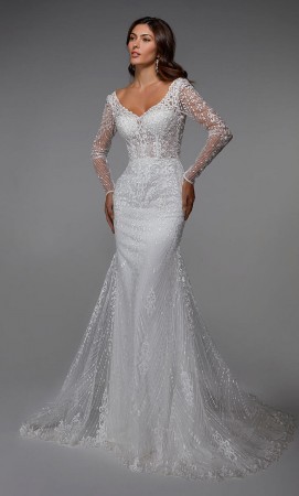 Alyce Paris 7030 Stunning Lace Wedding Dress