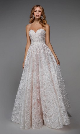 Alyce Paris 7033 Beaded Lace Wedding Dress