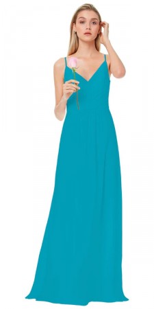 #Levkoff by Bill Levkoff DULCE 7034 Spaghetti Strap Bridesmaid Dress