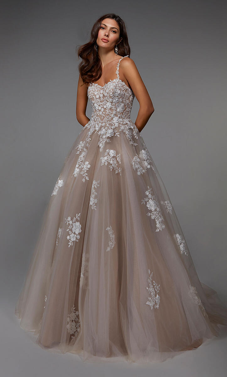 French Novelty: Alyce Paris 7043 Enchanted Wedding Dress