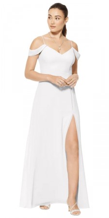 #Levkoff by Bill Levkoff ARIELLA 7113 Off Shoulder Bridesmaid Dress