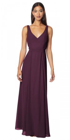 #Levkoff by Bill Levkoff BAILEY 7126 V Neck Bridesmaid Dress