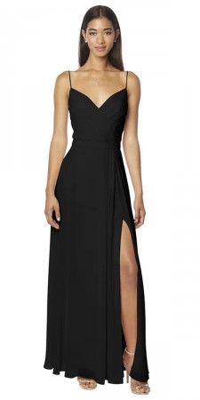 #Levkoff by Bill Levkoff ANGEL 7133 Pleated Bridesmaid Dress