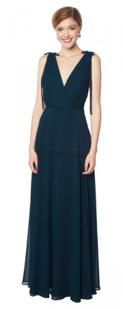 #Levkoff by Bill Levkoff LEGACY 7135 Shoulder Tie Bridesmaid Dress