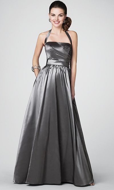 taffeta bridesmaid dresses