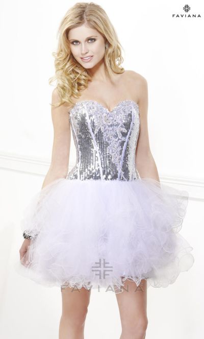 Silver Cocktail Dresses