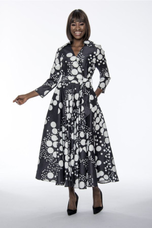 Terramina 7210 Polka Dot Church Dress