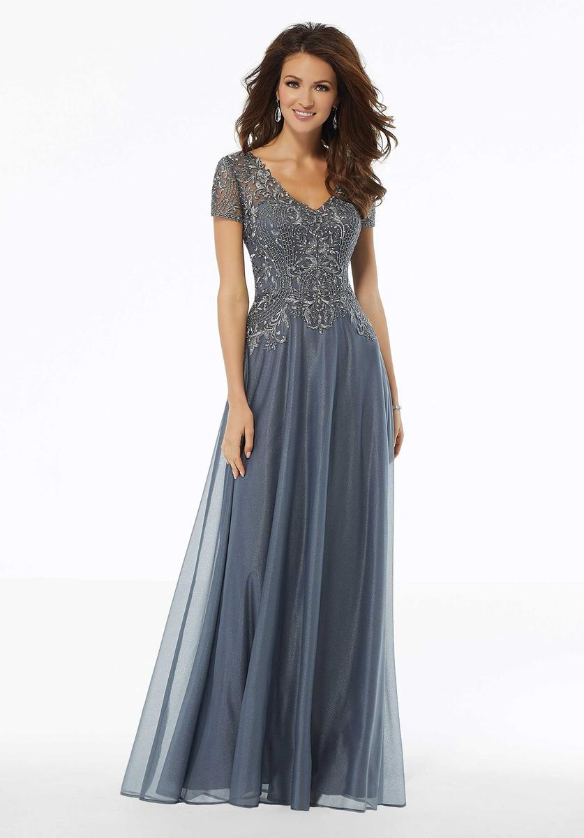 Mother Bride Dresses Metallic