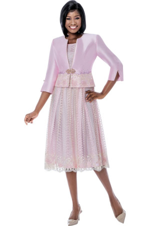 Terramina 7252 Whimsical Lace Jacket Dress