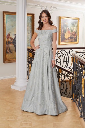 MGNY by Morilee 72712 Sophisticated Off Shoulder Gown