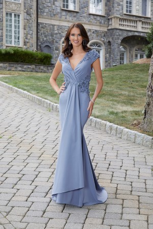MGNY by Morilee 72714 Modern 3D Floral MOB Gown