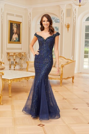 MGNY by Morilee 72733 Sultry Beaded Mermaid Gown
