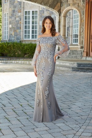 MGNY by Morilee 72734 Elegant Sequin Lace Gown