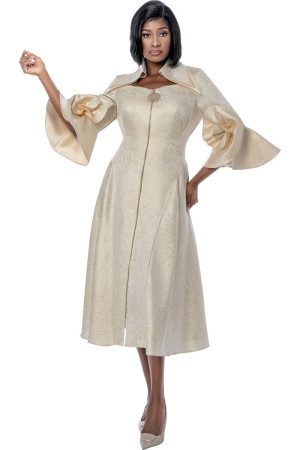 Terramina 7284 Chic Zip Front Church Suit