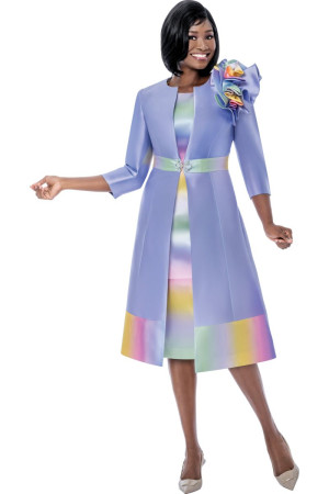 Terramina 7285 Soft Pastels Jacket Dress