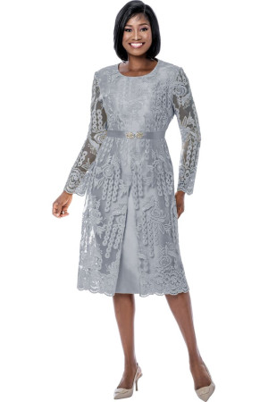 Terramina 7288 Charming Sheer Lace Dress