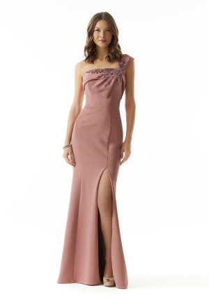 MGNY by Morilee 73002 Stylish One Shoulder Gown