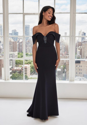 MGNY by Morilee 73106 Classic Fit and Flare Evening Gown